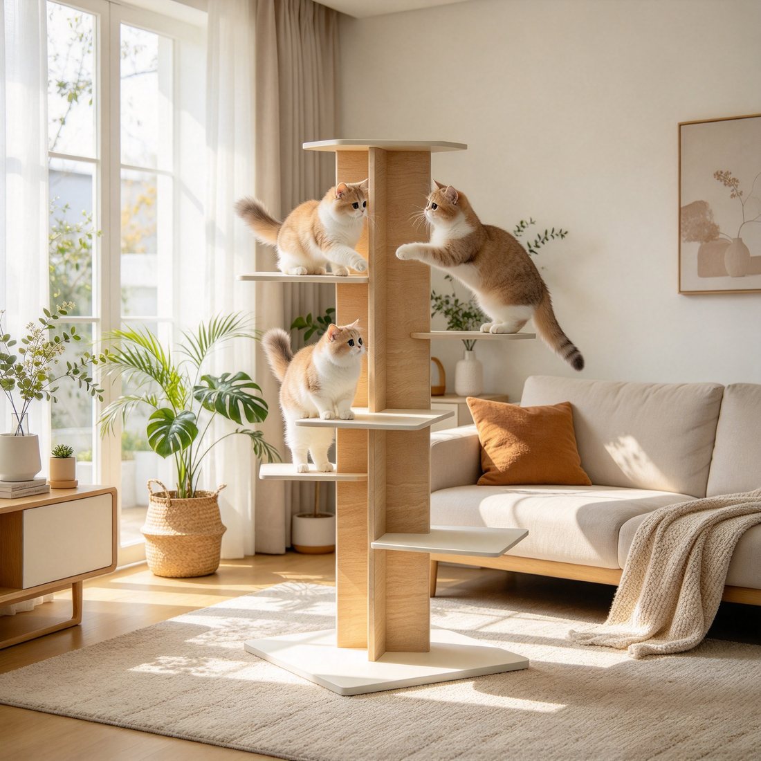 猫用リビングタワー cat living tower