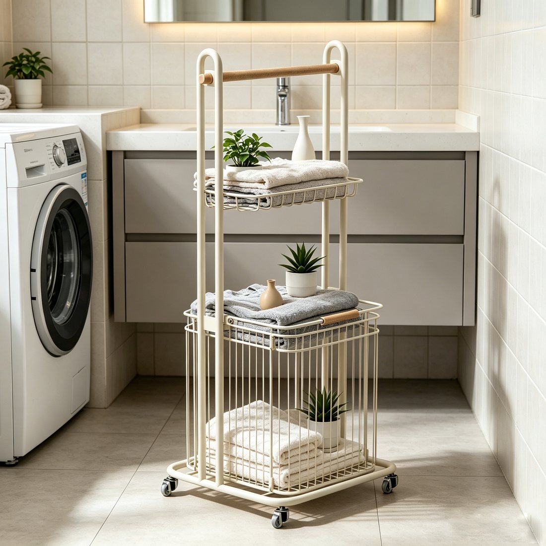 収納ワゴン rolling storage cart